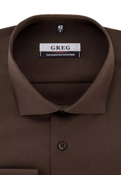 Сорочка GREG Сlassic fit 540/119/BR "База"