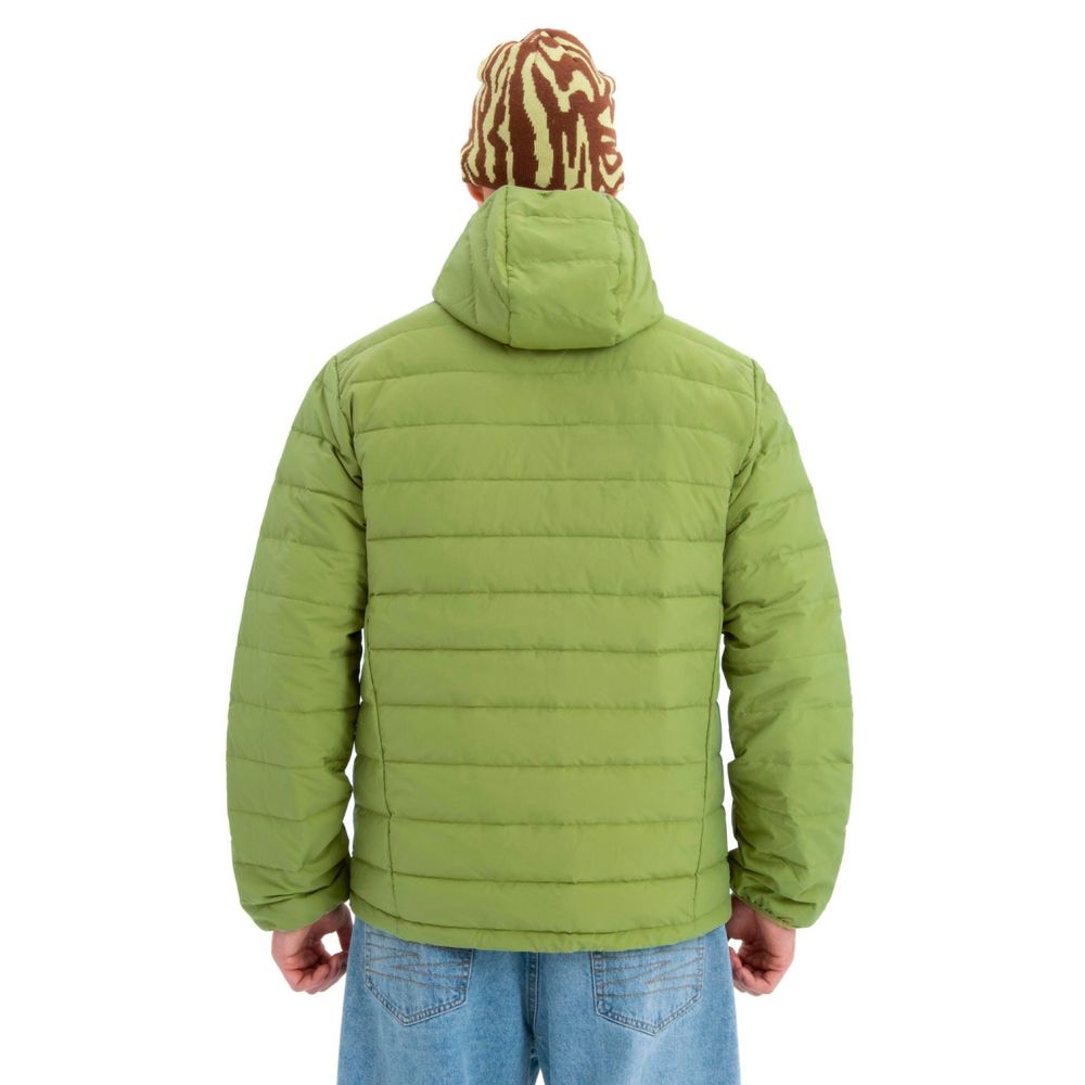 Пуховик Питерский щит Дюран зеленый