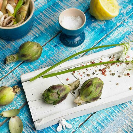 Le Creuset - Глубоко-бирюзовая чашка для яиц / артикул   81702006420099  / GTIN 630870312394