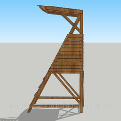 Вышка наблюдательная ВИХРЬ 180х130х380 см