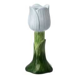 Подсвечник Floret голубого цвета из коллекции Blossom, 20 см