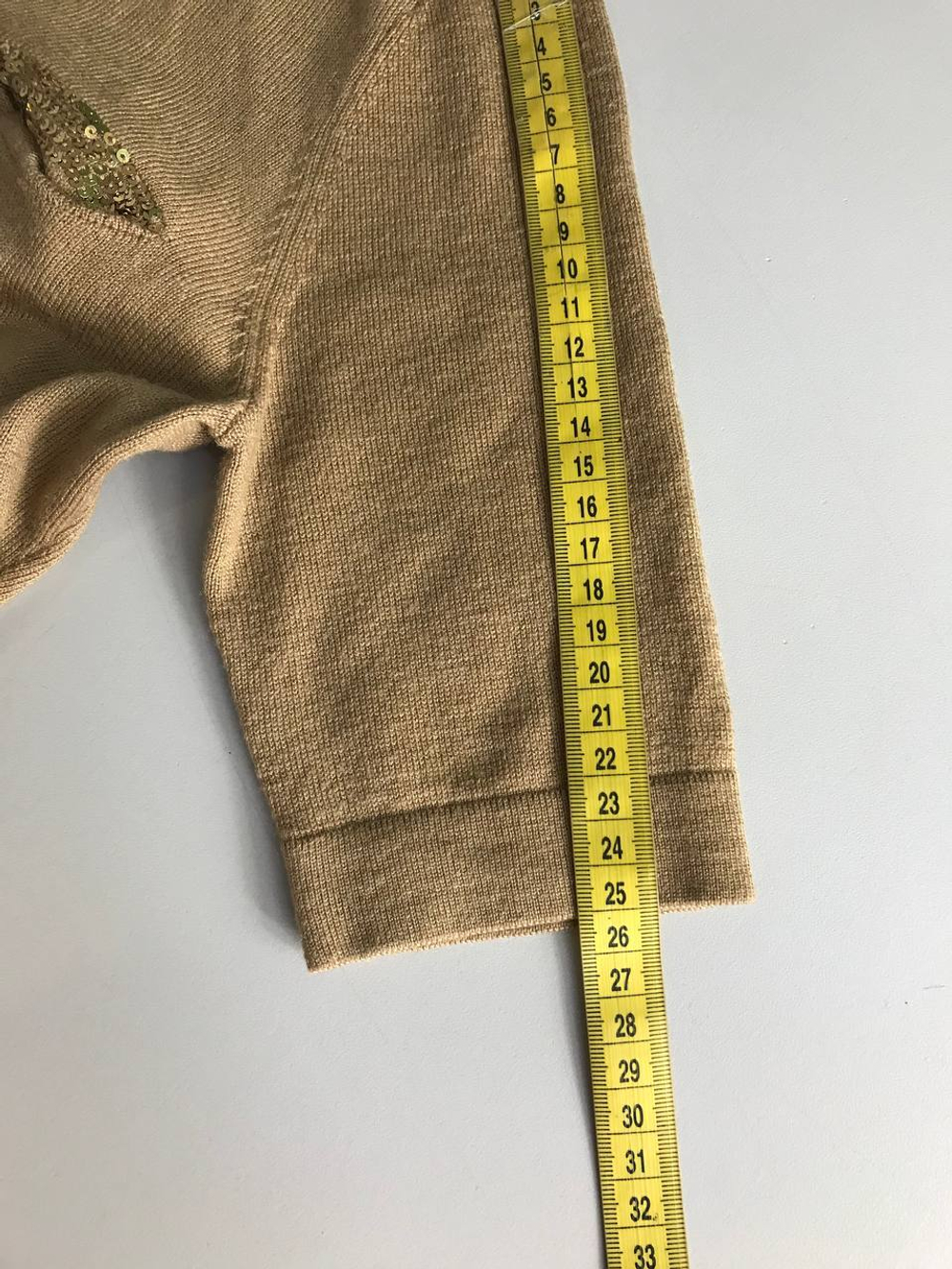 Кардиган и джемпер Pedro Del Hierro с пайетками, маркировка S, визуально на 44 размер