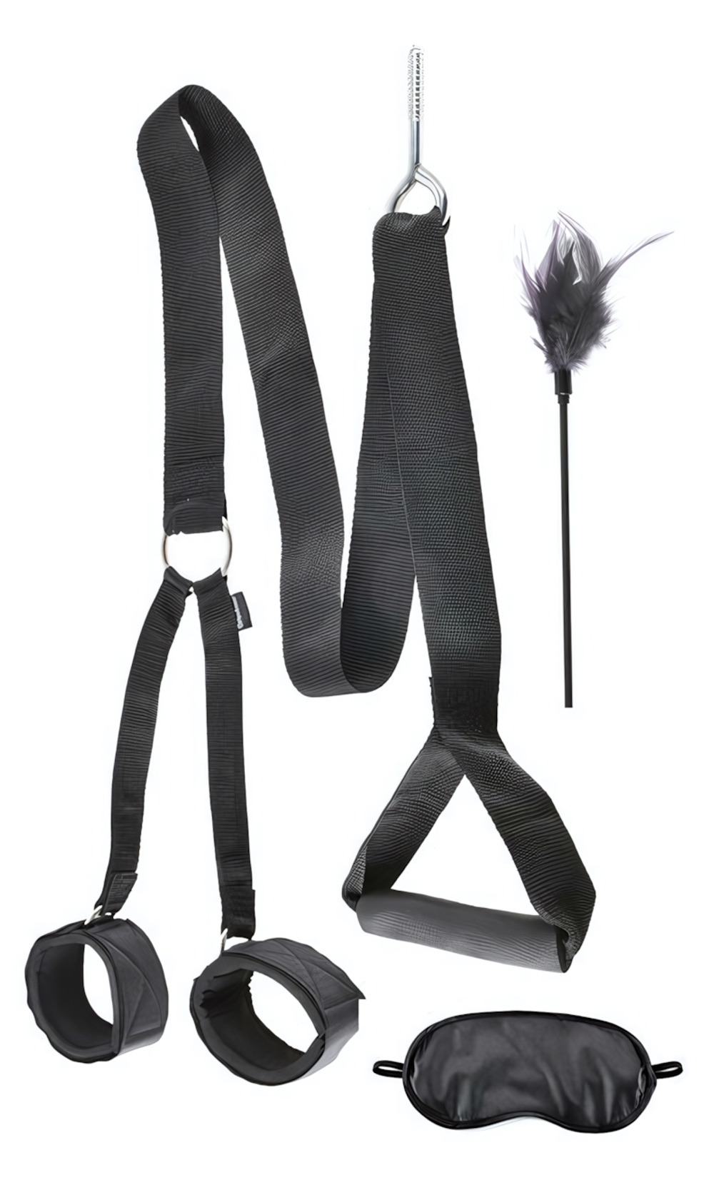 Фиксация ременная для подвешивания Fantasy Tickle Strap (Цвет: черный)