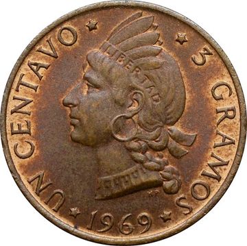 1 сентаво 1969 Доминикана ФАО