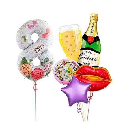 Композиция на 8 марта с шампанским_2