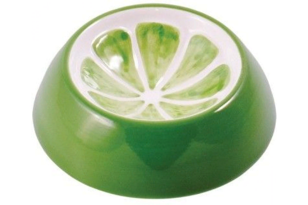 Миска керамическая КерамикАрт для грызунов 10 мл Лайм