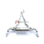 Спортивная выхлопная система с заслонками для BMW 8 Series 840 G14 G15 G16 3.0 2018+ БМВ