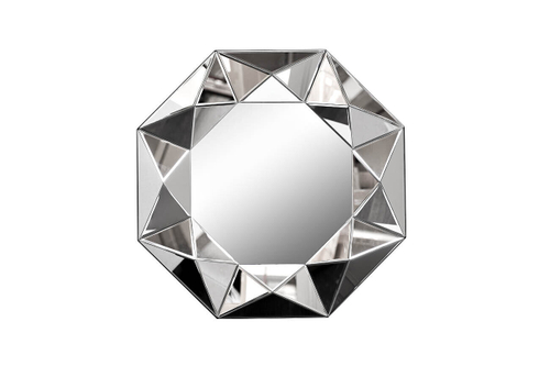 Зеркало Garda Decor с объемной зеркальной рамой