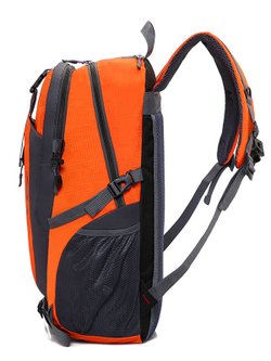 Рюкзак мужской, нейлоновый,оранжевый (560280989992)