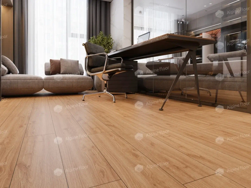 SPC ламинат Alpine Floor Дуб Классический