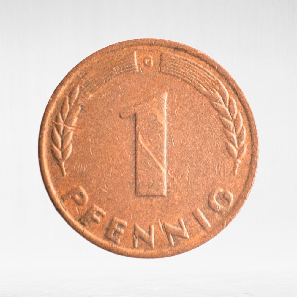 Germany, 1 Pfennig - Bank of German States, 1949, (Karlsruhe Mint - "G"), VF