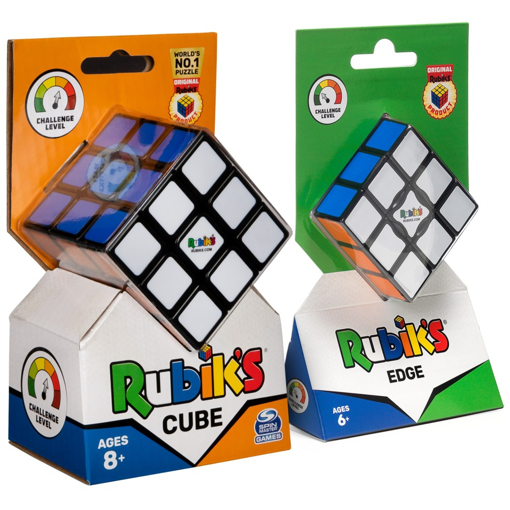 Rubiks 20136805 — Стартовый набор головоломок Кубик Рубика 3x3 и 3x3x1 Rubik's 20136805 — фото 1