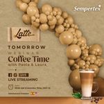 Шар (12''/30 см) Кофе Латте (073), пастель, 12 шт.