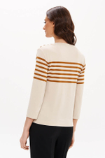 23353 Лонгслив женский (бежевый)