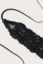 ПОВЯЗКА НА ГОЛОВУ ИЗ РАСШИТОГО КРУЖЕВА