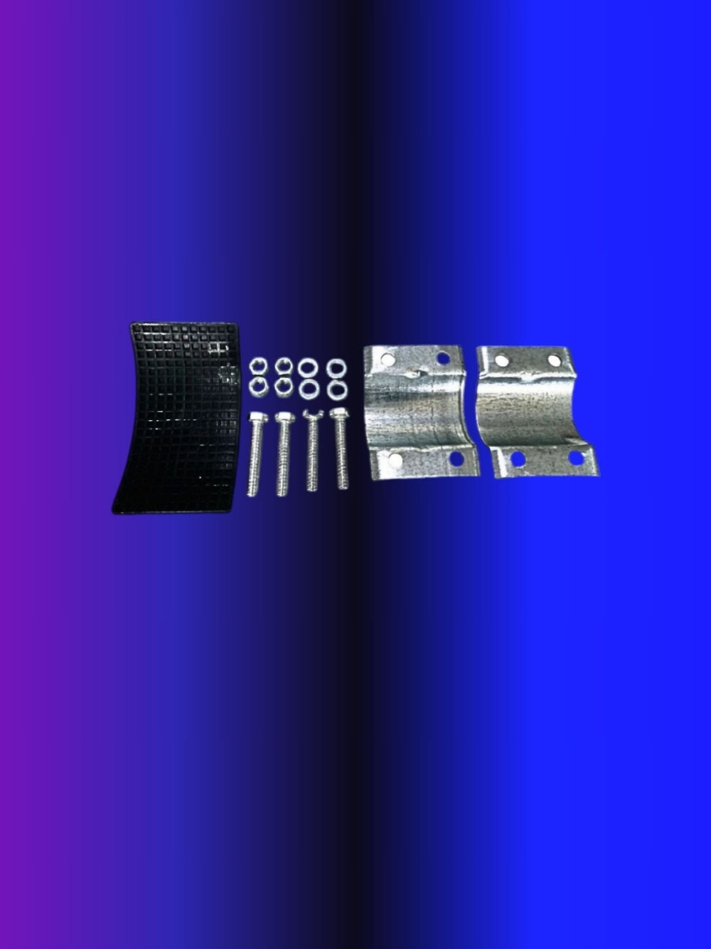 Хомут ремонтный D65, 2"1/2(76мм)усиленный
