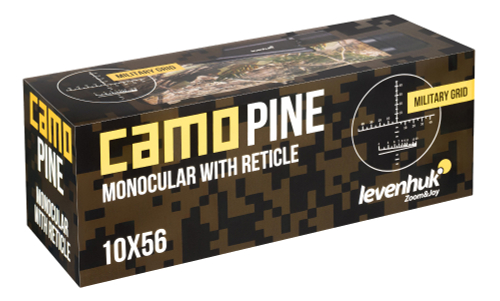 Монокуляр Levenhuk Camo Pine 10x56 с сеткой