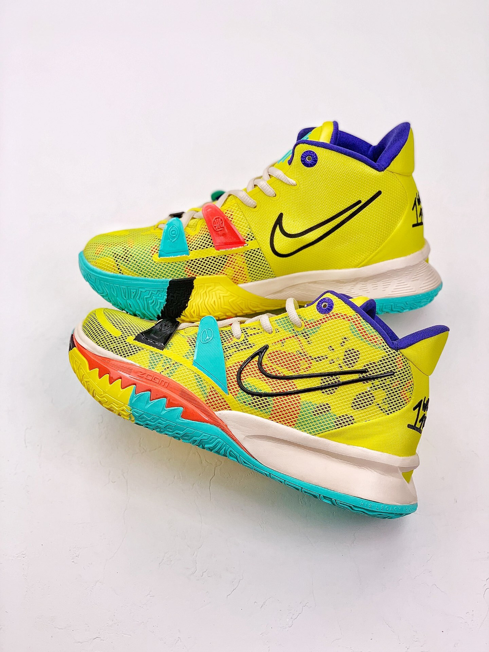 Nike Kyrie 7 1 World 1 People Electric Yellow (GS)