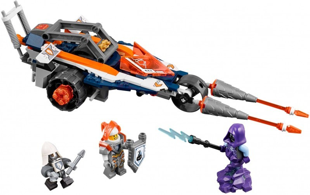 LEGO Nexo Knights: Турнирная машина Ланса 70348 — Lance's Twin Jouster — Лего Нексо Рыцари