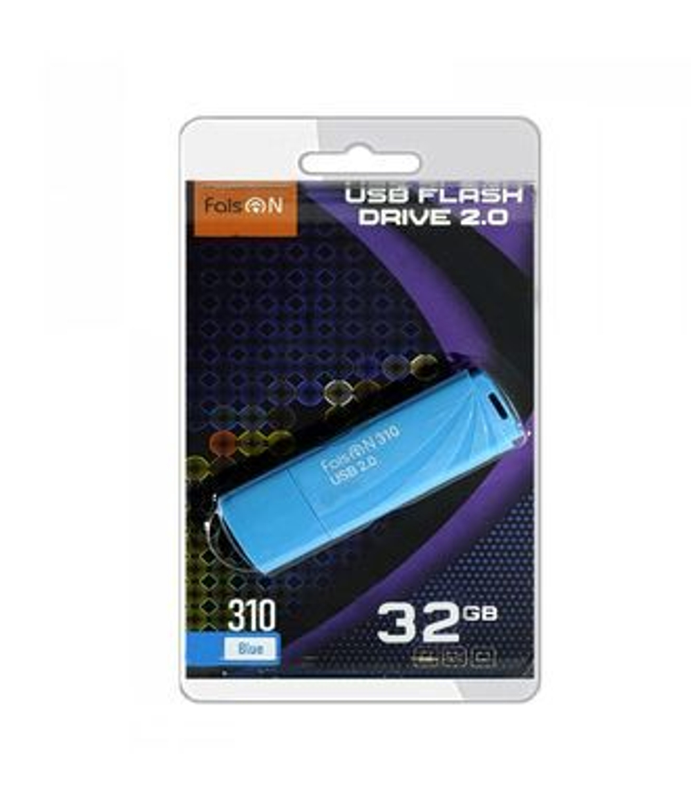 USB Флешка 32GB Faison 620, USB 2.0, синяя