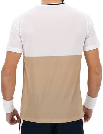 Мужская теннисная футболка Lotto Tech V D1 - irish beige
