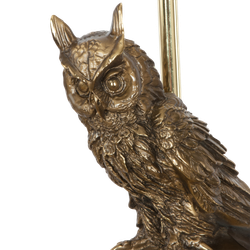 Настольная лампа с бюро Ученый Филин Тюссо Капучино