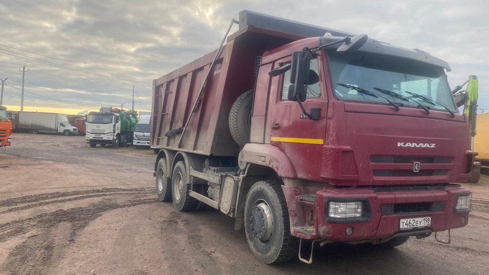 КамАЗ 6520 6x4 Самосвал 6520-7080-49(B5) (Дизельный, 8,9 л, 390 л.с., МТ)