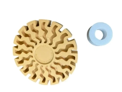 Диск для снятия, удаления двухстороннего скотча, следов клея, зачистной резиновый