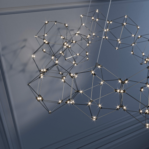 Подвесной светодиодный светильник Uma 90169/12 черный жемчуг