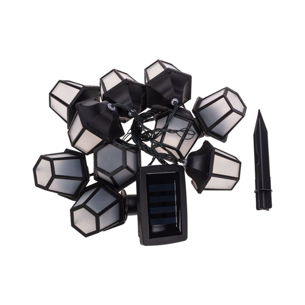 Гирлянда садовая Дэнлонг, 3000К, встроенный аккумулятор, солнечная панель, коллекция Пекин REXANT