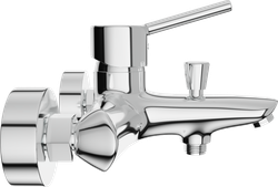 Смеситель для ванны с душем STWORKI Ольборг 35123-495/1BG-IG11