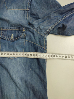 Рубашка джинсовая 42 размер