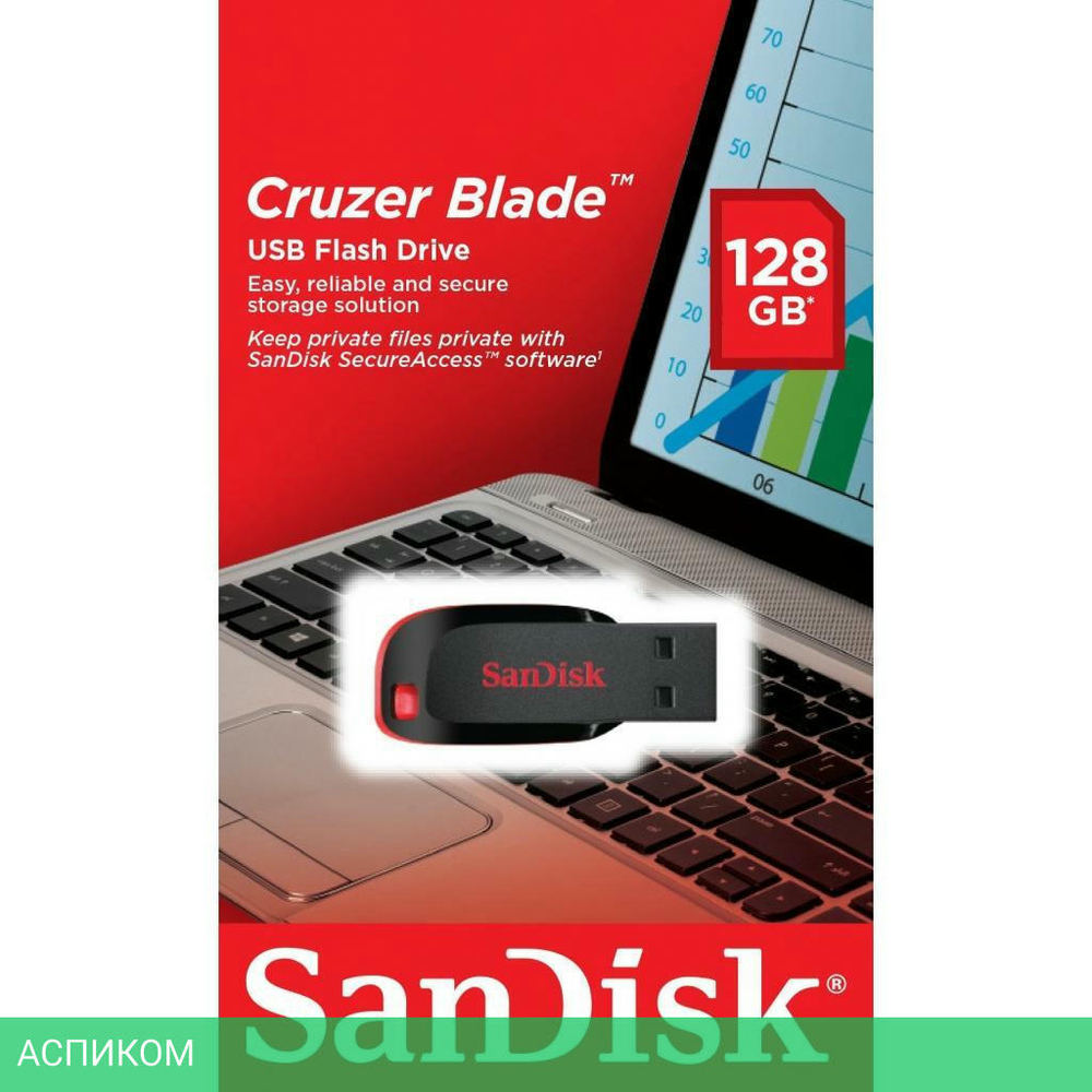 USB Flash-накопитель SanDisk SDCZ50-128G-B35 128GB