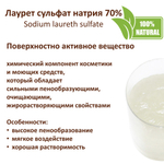 Лаурет сульфат натрия 70%, ПАВ, Sodium laureth sulfate