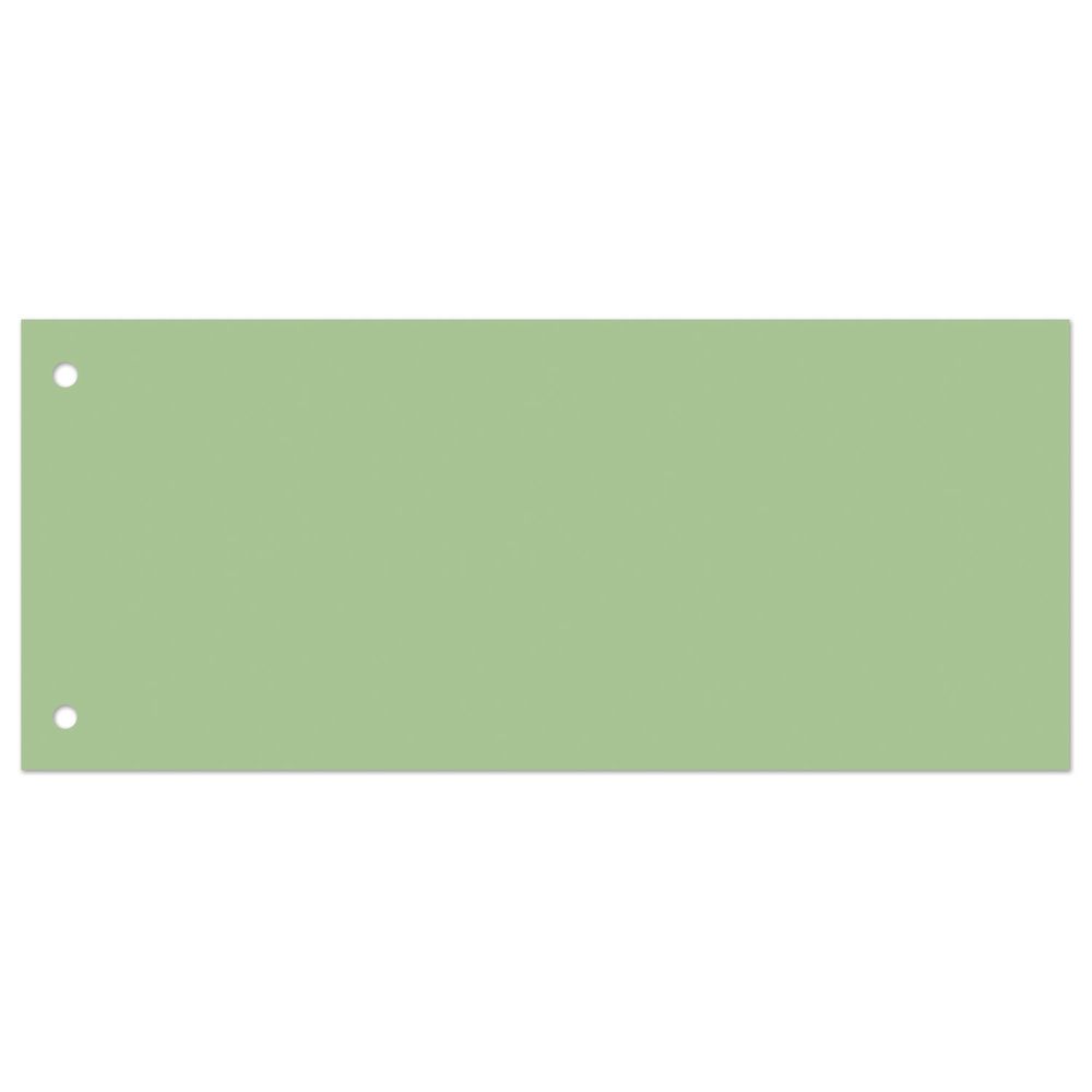 Разделитель картонный BRAUBERG, 100 листов 105х240 мм, 160 гр, зеленый