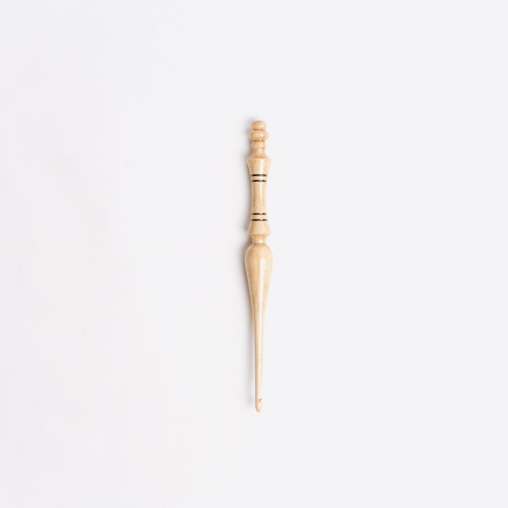 Деревянный крючок для вязания из древесины клена 4.5 мм. K313