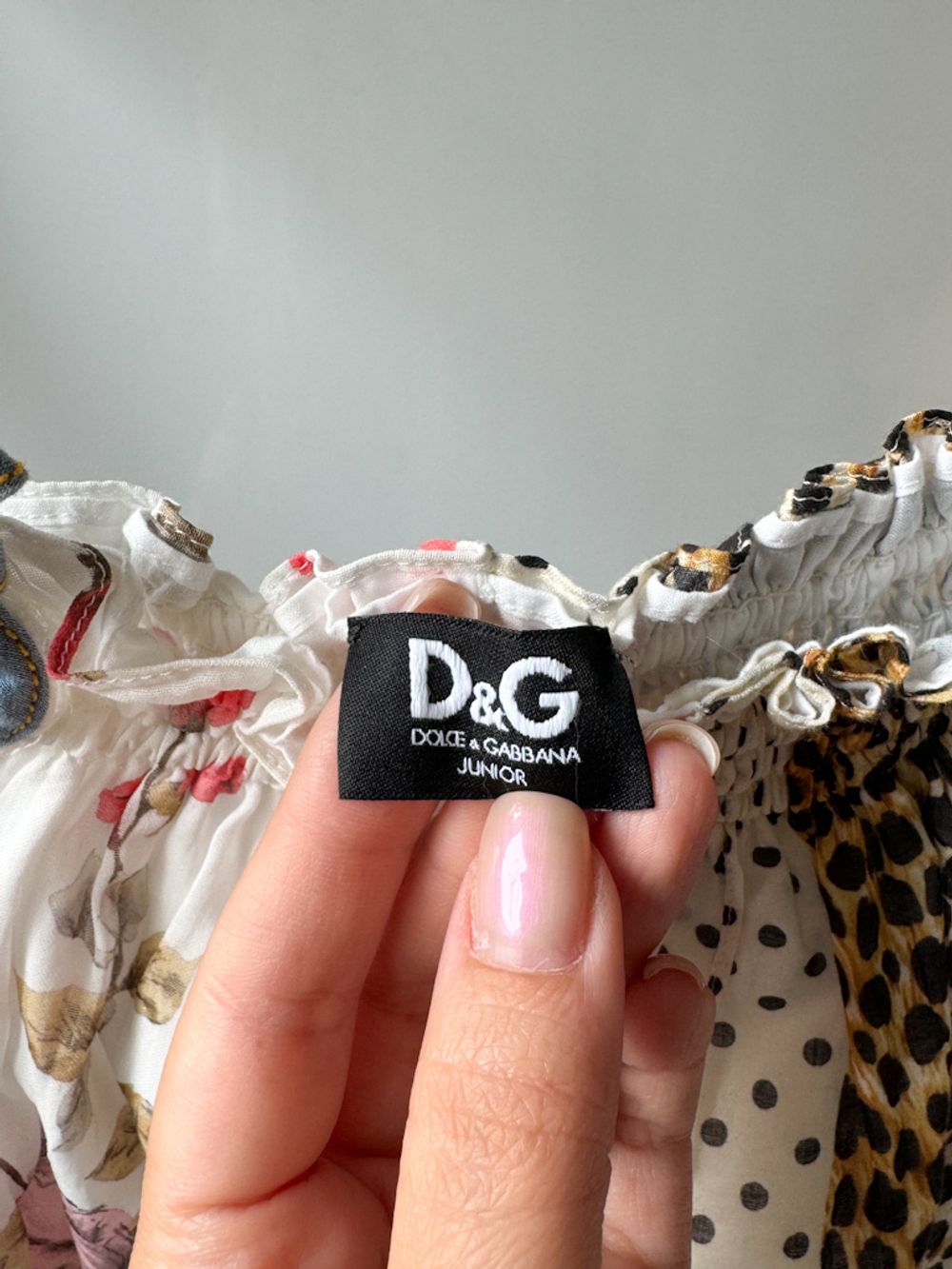 Хлопковый полукомбинезон Dolce & Gabbana, 104