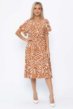 Платье Кристи (рыжее) П13869-35М LT Collection