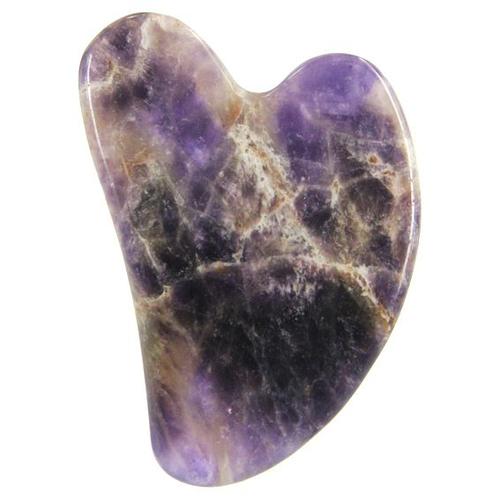 Массажер для лица лепесток из аметиста