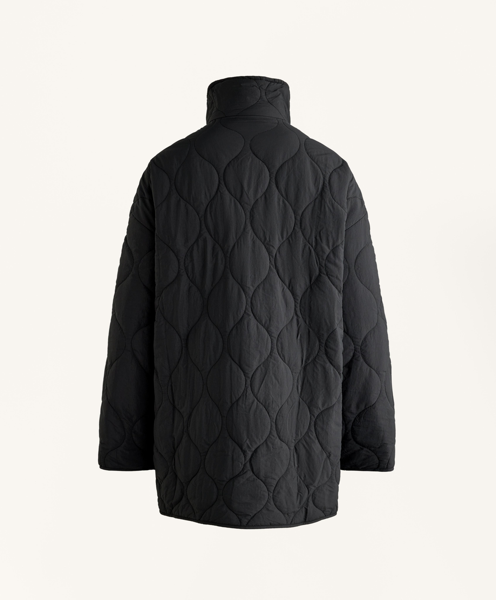 Oysho Легкая водоотталкивающая куртка FELLEX® AEROGEL, черный