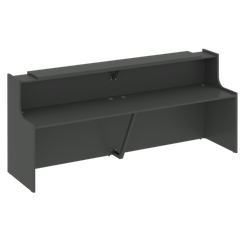 Onix Ресепшн O.R-K-7 Антрацит 2810*766*1187