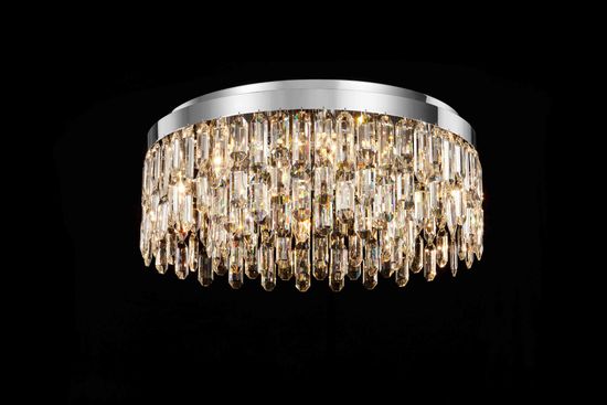 F6-ф600*H250 CHROME (1) Люстра потолочная (NW)