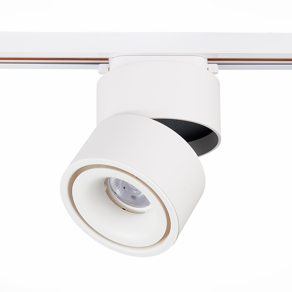 ST652.546.12 Св-к трек. Белый LED 1*12W 4000K 1 000Lm Ra&gt;90 36° IP20 D100xH136 170-240VV Однофазная трековая система