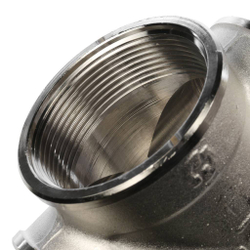 Тройник ВР никелированный 2"