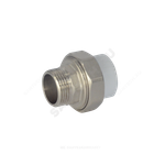 Муфта PP-R комбинированная разъемная белая Дн 32х3/4" НР VALFEX 10156220