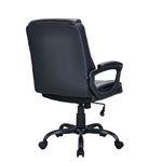 Кресло BRABIX "Forex EX-529", экокожа, разборное пятилучие, черное, 532980