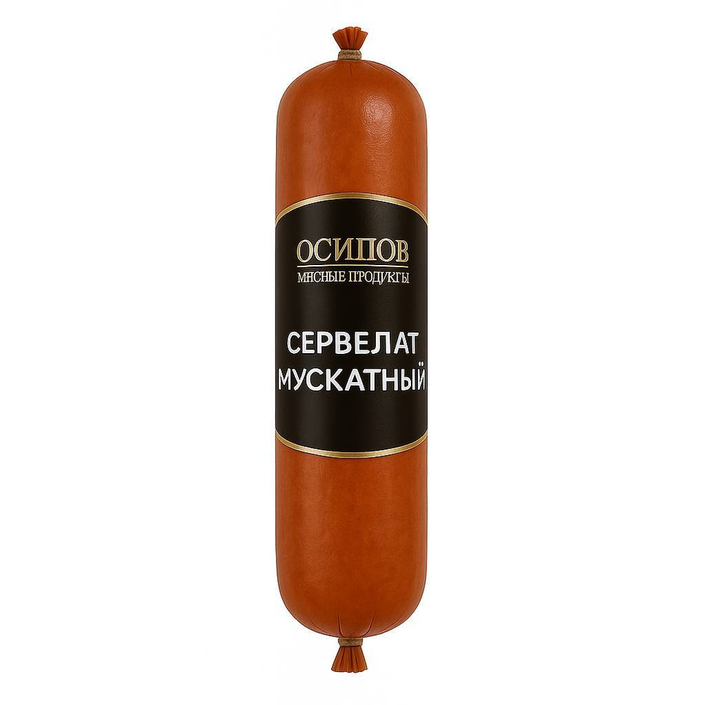 Сервелат Мускатный Мясные Продукты вес