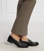 Кожаные лоферы classic TORY BURCH - черный(150907)