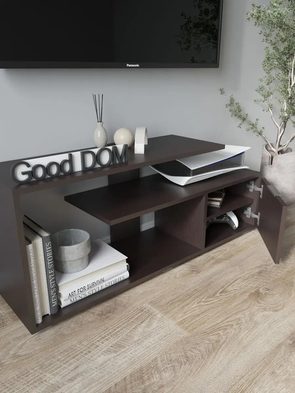 Тумба под телевизор напольная