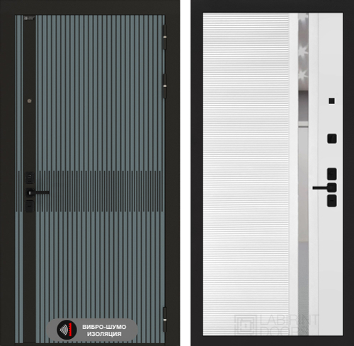Иссида 31 белый софт, зеркальная вствка